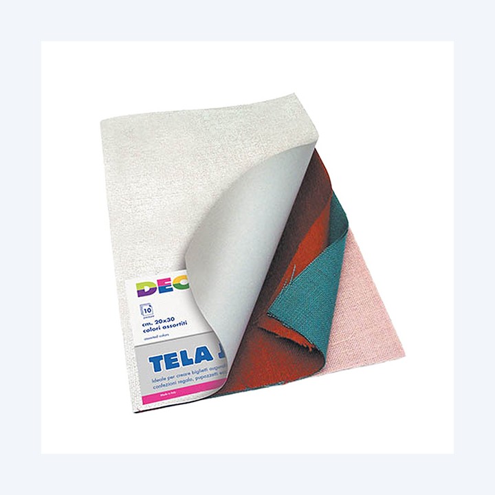 Juta naturale 20 x 30 cm colori — 93947 | Ecotempo