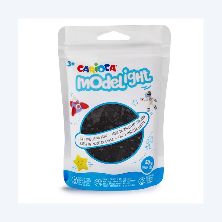 Pasta Model Light 50 gr nero Carioca | Ecotempo