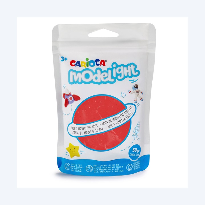 Pasta Model Light 50 gr rosso Carioca | Ecotempo