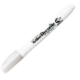 Marcatore Decorite punta tonda 1.0 mm bianco Artline | Ecotempo