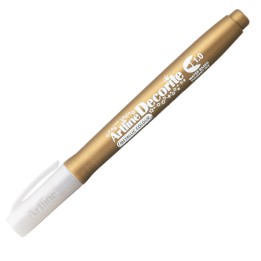 Marcatore Decorite punta tonda 1.0 mm oro Artline | Ecotempo