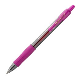 Roller gel a scatto G-2+ punta 0,7mm rosa Pilot | Ecotempo