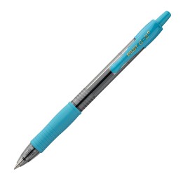 Roller gel a scatto G-2+ punta 0,7mm azzurro Pilot | Ecotempo
