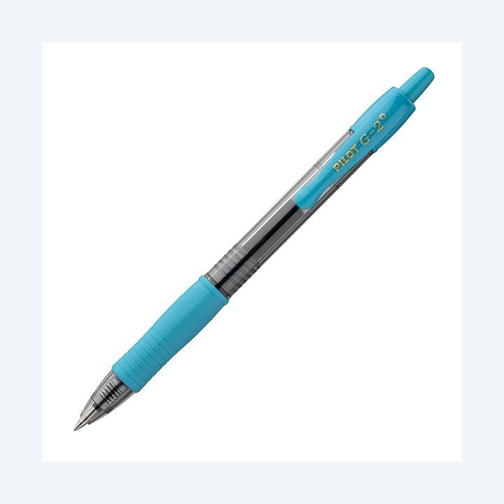 Roller gel a scatto G-2+ punta 0,7mm azzurro Pilot | Ecotempo