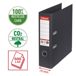 Registratore a leva CO2 neutral A4 — 94143 | Ecotempo