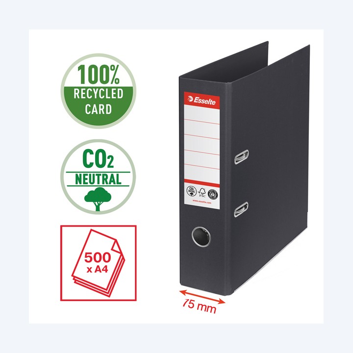 Registratore a leva CO2 neutral A4 — 94143 | Ecotempo
