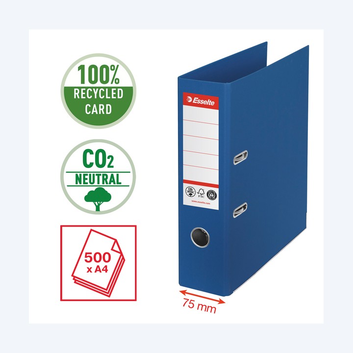 Registratore a leva CO2 neutral A4 — 94144 | Ecotempo