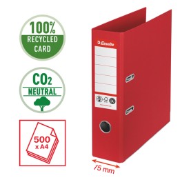 Registratore a leva CO2 neutral A4 — 94145 | Ecotempo