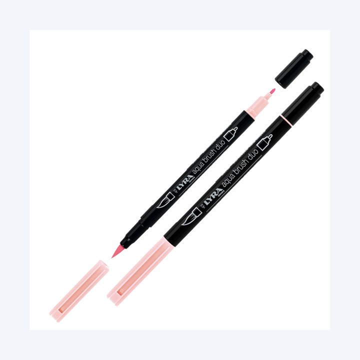 Pennarello Aqua Brush Duo skin tones Lyra conf. 6 pezzi | Ecotempo