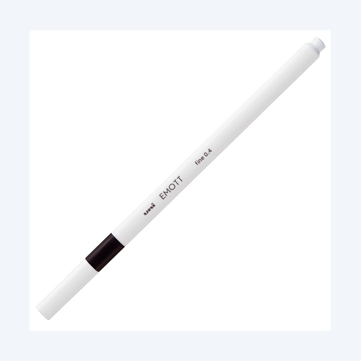 Fineliner Emott tratto 0.4 mm nero Uni Mitsubishi | Ecotempo