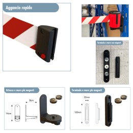 Kit testina Rondo Tensa con fissaggio — 94343 | Ecotempo