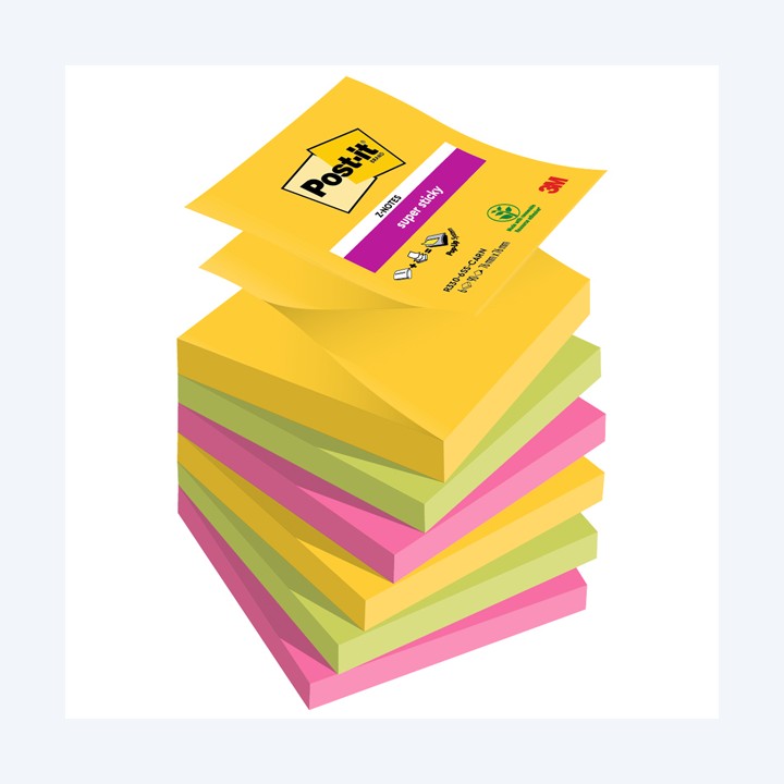 Blocco foglietti Super Sticky Z-Notes — 94353 | Ecotempo