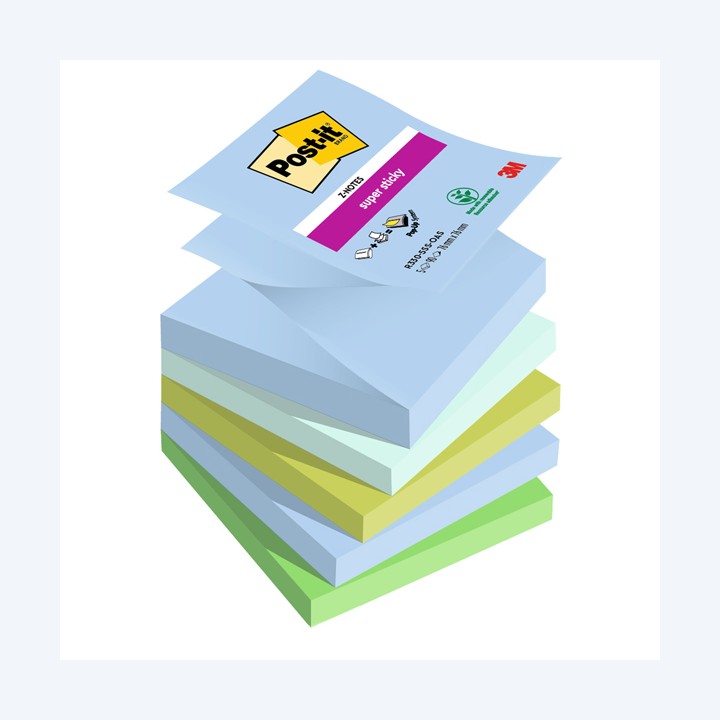 Blocco Post-it Super Sticky Z Notes — 94356 | Ecotempo