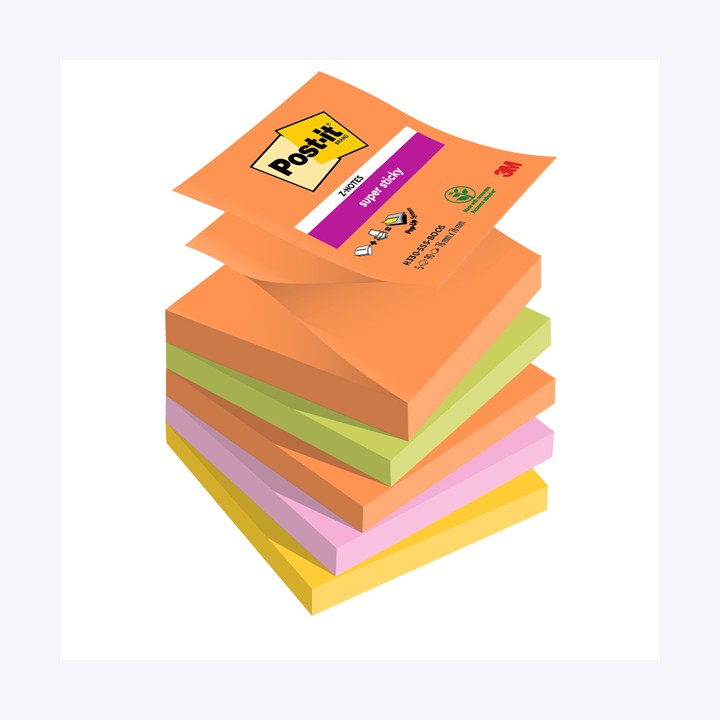 Blocco Post-it Super Sticky Z Notes — 94357 | Ecotempo