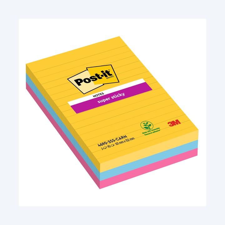 Blocco Post-it Super Sticky — 94361 | Ecotempo