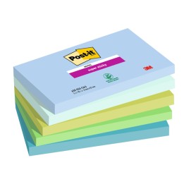 Blocco Post-it Super Sticky 655-5SS — 94366 | Ecotempo