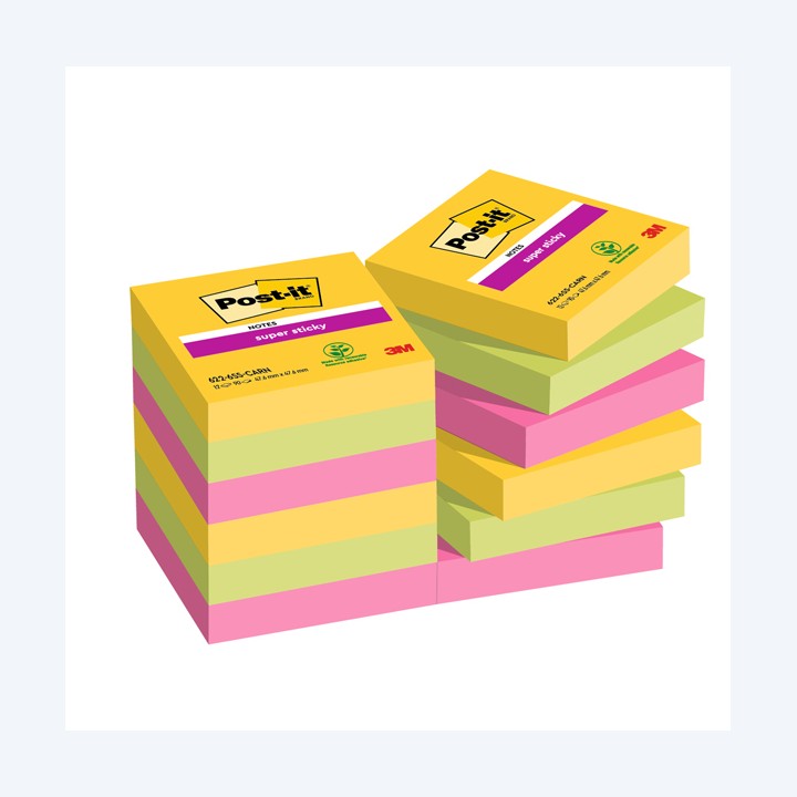 Blocco Post-it Super Sticky — 94376 | Ecotempo