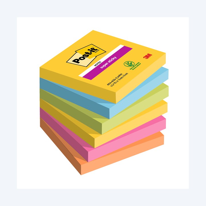 Blocco Post-it Super Sticky — 94377 | Ecotempo