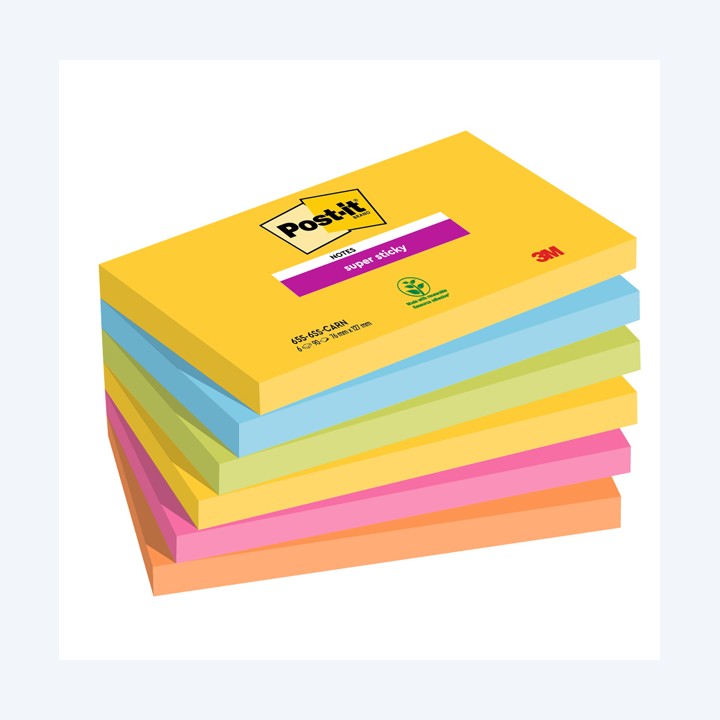 Blocco Post-it Super Sticky — 94378 | Ecotempo