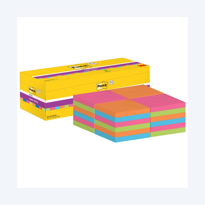 Blocco foglietti Post-it Super Sticky — 94379 | Ecotempo