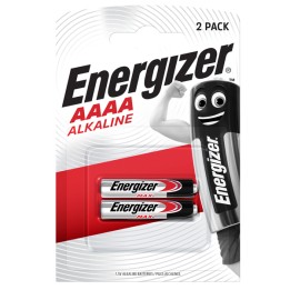 Pila AAAA 1,5V LR61 Max Energizer blister 2 pezzi | Ecotempo