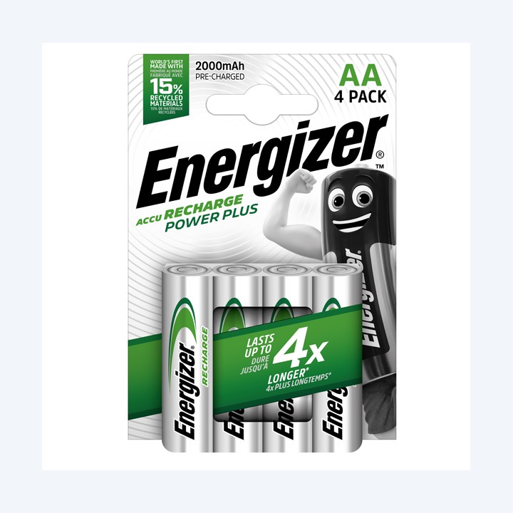 Pila stilo AA 1,2V Power Plus — 94396 | Ecotempo