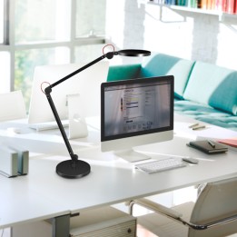 Lampada Giant a led con base in legno bianco Cep | Ecotempo
