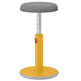 Sgabello sit-stand Ergo Cosy giallo Leitz | Ecotempo