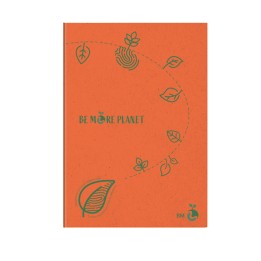 Maxiquaderno Be More Planet A4 1 rigo 38 fogli 80gr BM | Ecotempo