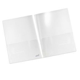 Cartella con doppia tasca Plastidea A4 — 94513 | Ecotempo