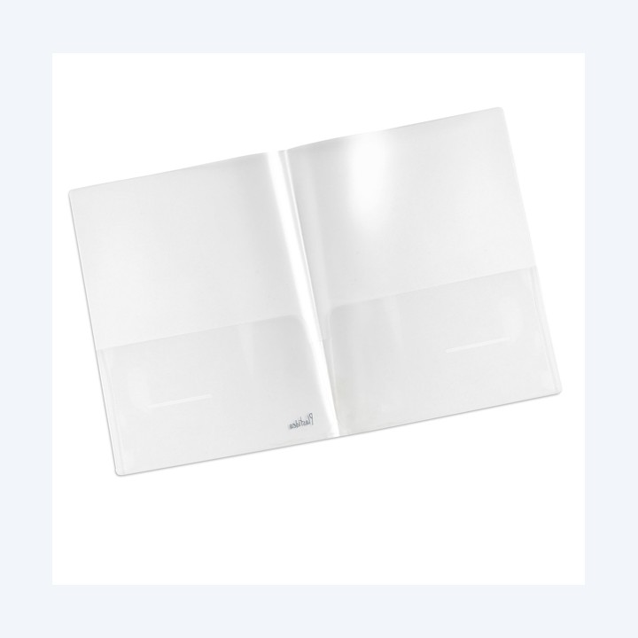 Cartella con doppia tasca Plastidea A4 — 94513 | Ecotempo