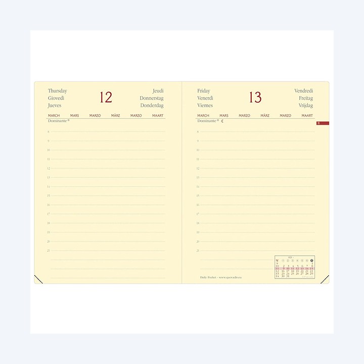 QUOVADIS Agenda giornaliera Daily — 94607 | Ecotempo