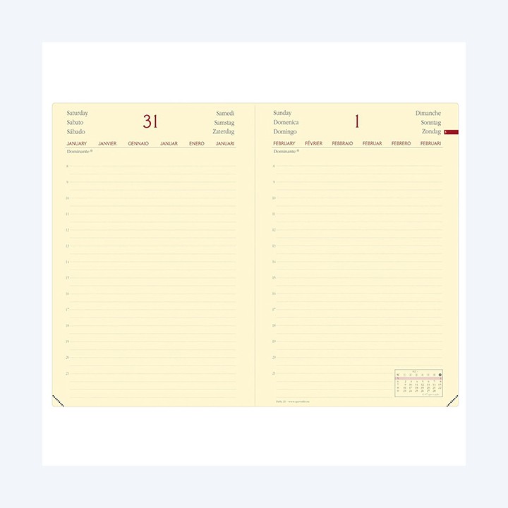 QUOVADIS Agenda giornaliera Daily 21 — 94609 | Ecotempo