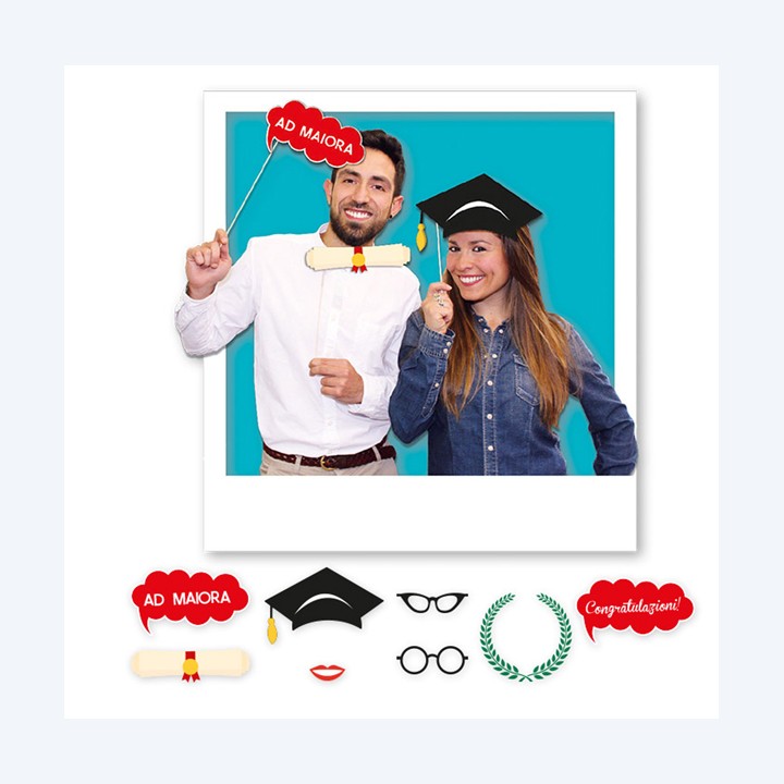 Photo Booth Laurea 8 fantasie Big Party | Ecotempo