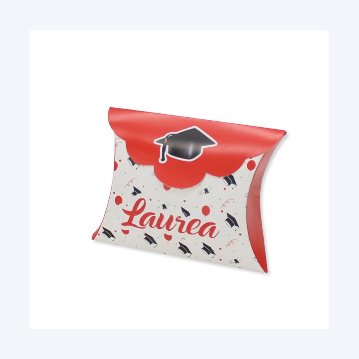 Scatolina portaconfetti Laurea carta 10 — 94698 | Ecotempo