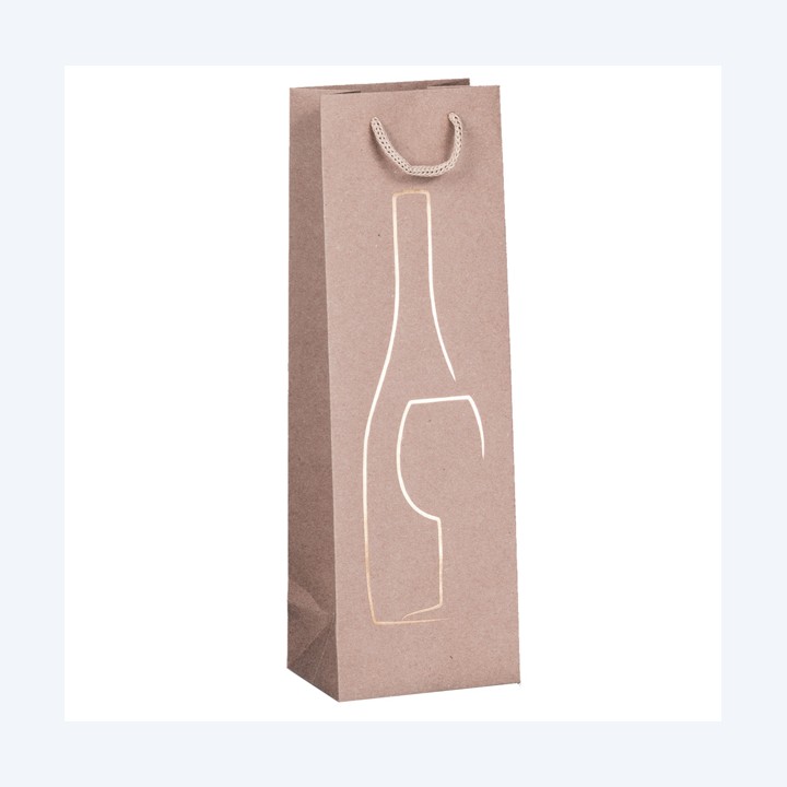 Shopper portabottiglie con manici in — 94713 | Ecotempo