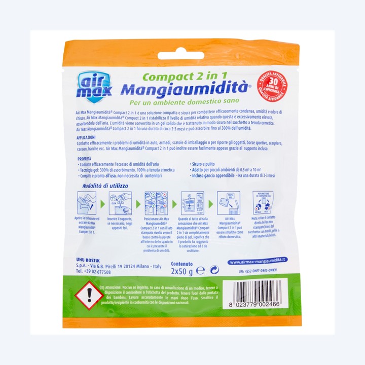 Mangiaumidità appendibile compact 2 in1 — 94800 | Ecotempo