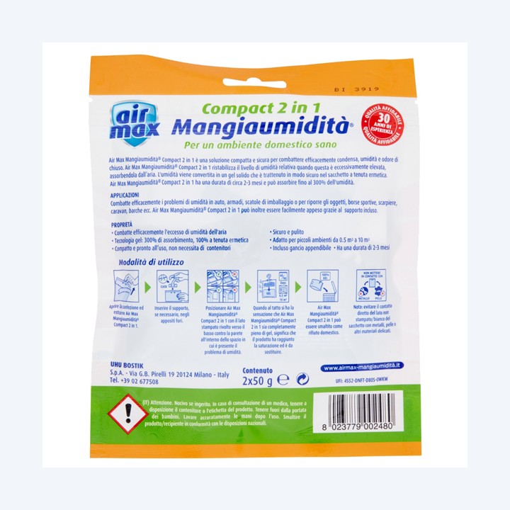 Mangiaumidità appendibile compact 2 in1 — 94801 | Ecotempo