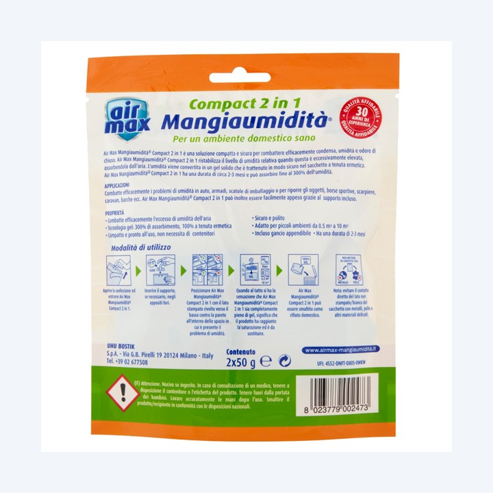 Mangiaumidità appendibile compact 2 in1 — 94802 | Ecotempo