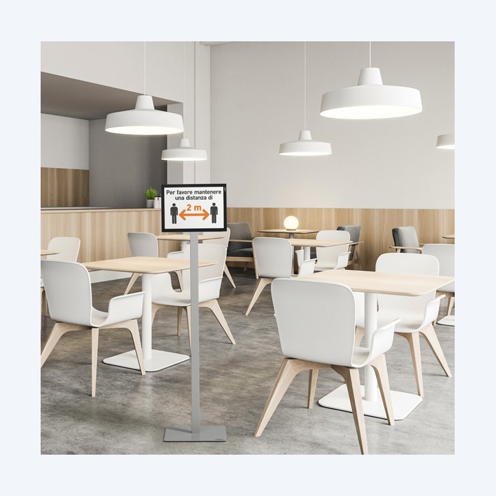 Espositore Info Stand Basic da pavimento A4 Durable | Ecotempo