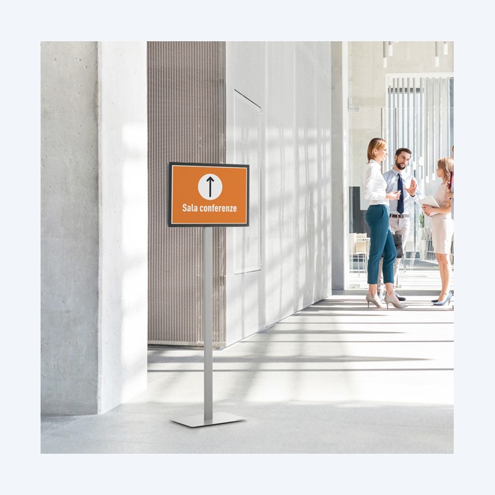 Espositore Info Stand Basic da pavimento A3 Durable | Ecotempo