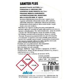 Sgrassante Saniter Plus 750 ml Alca | Ecotempo