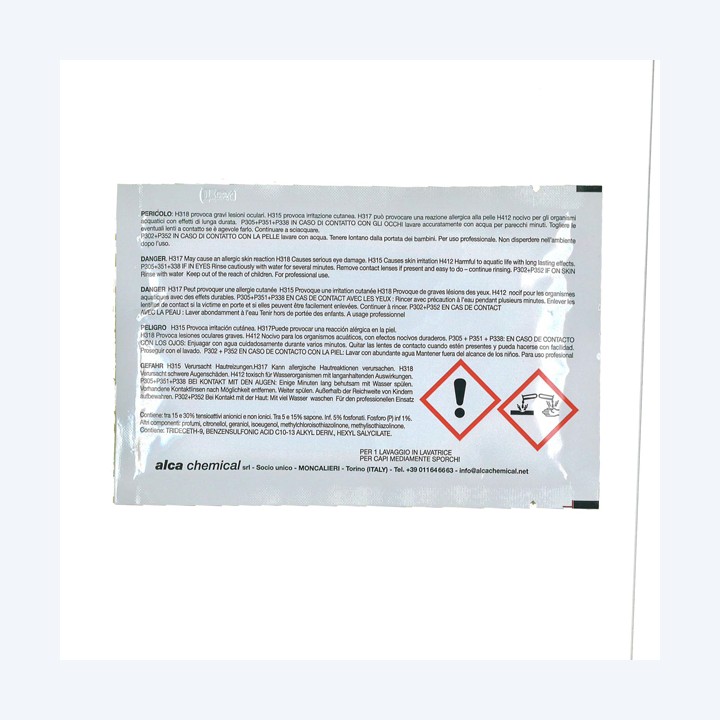 Lavatrice Linea Monodose Alca bustina da 50 ml | Ecotempo