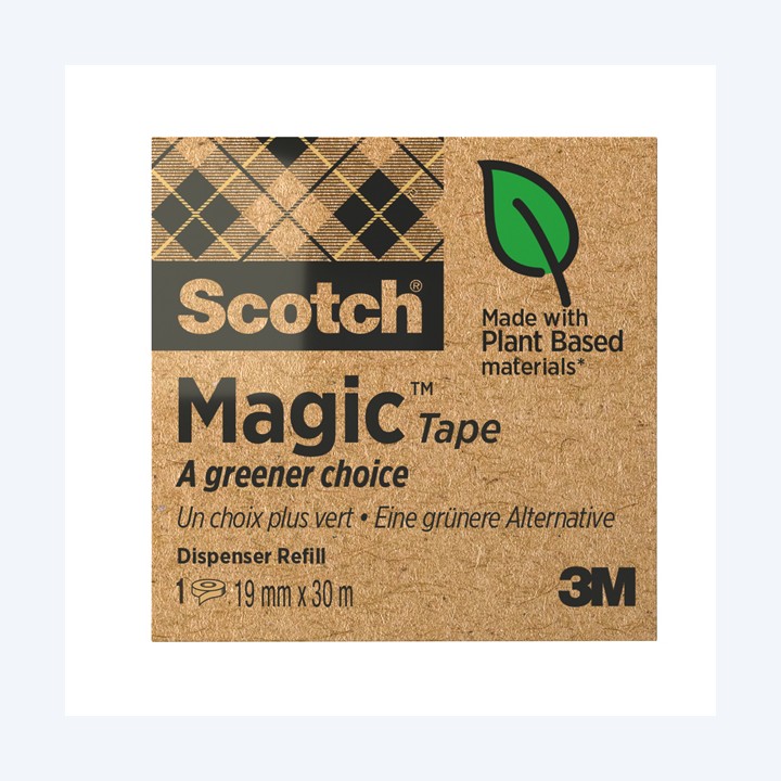Nastro adesivo Magic 900 19 mm x 30 m — 95032 | Ecotempo