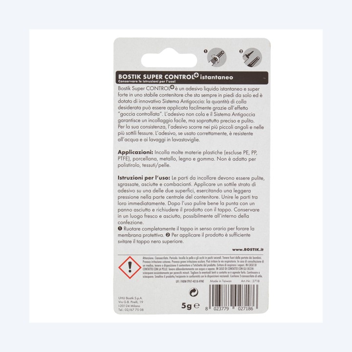 Colla istantanea Super Control — 95034 | Ecotempo