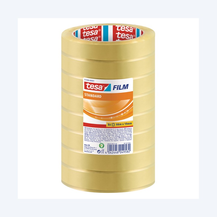 Nastro adesivo Tesafilm 19 mm x 66 m PP — 95042 | Ecotempo