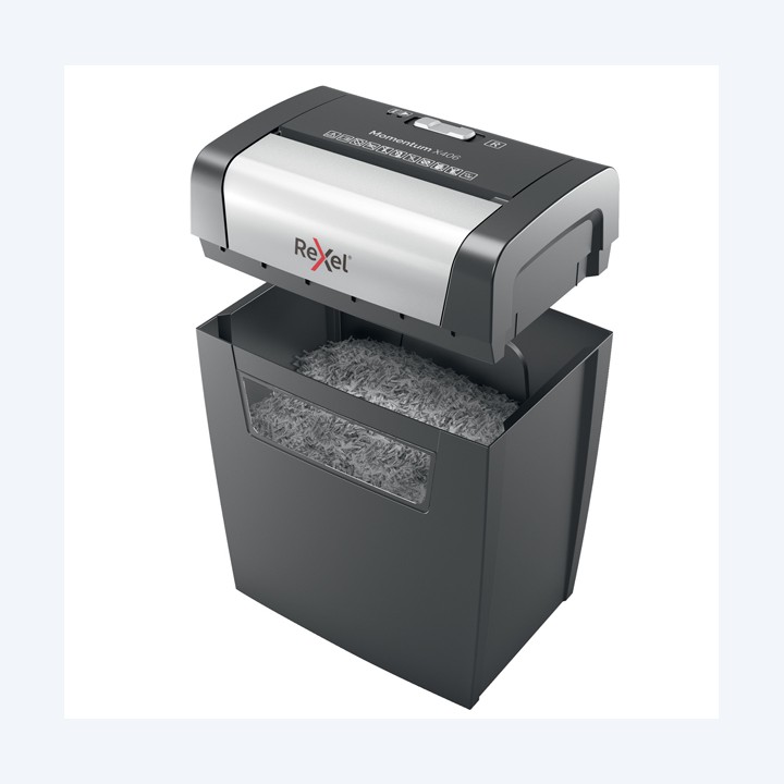 Distruggidocumenti Momentum X308 a frammenti Rexel | Ecotempo