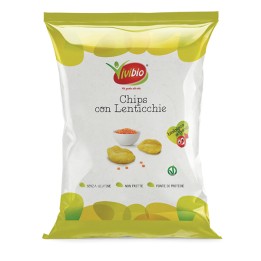 Chips con lenticchie 35 gr Vivibio | Ecotempo