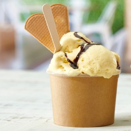 Coppetta gelato monouso rotonda — 95174 | Ecotempo
