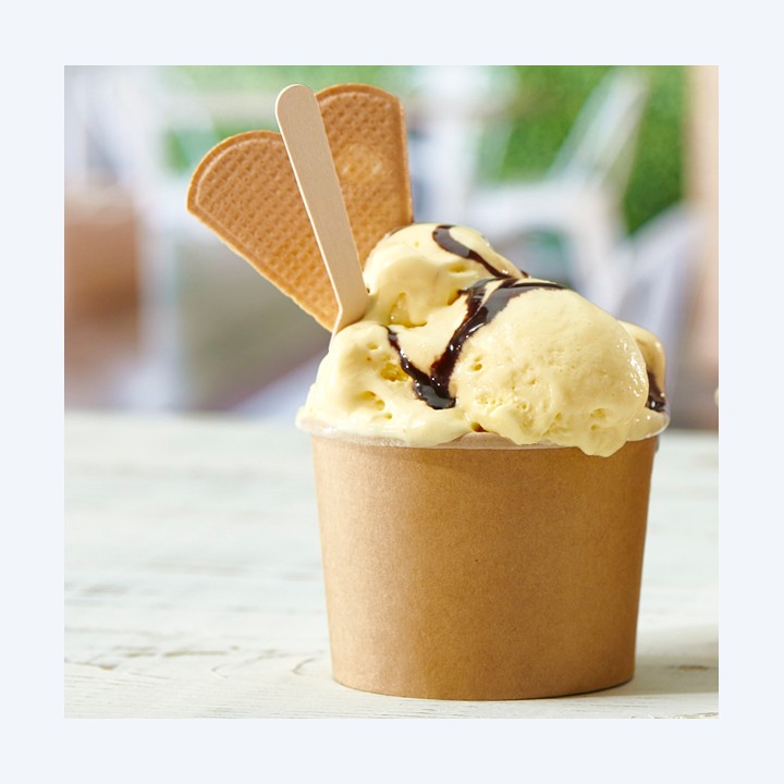 Coppetta gelato monouso rotonda — 95174 | Ecotempo
